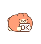 毎日使える♪みかんねこ(文字なし＆左右逆)（個別スタンプ：2）