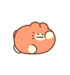 毎日使える♪みかんねこ(文字なし＆左右逆)（個別スタンプ：3）