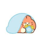 毎日使える♪みかんねこ(文字なし＆左右逆)（個別スタンプ：22）