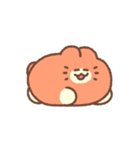 毎日使える♪みかんねこ(文字なし＆左右逆)（個別スタンプ：25）