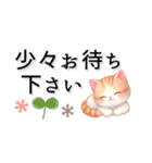 猫がいっぱい♡オトナ女子♡省スペース（個別スタンプ：6）