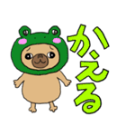 パグのパック (with テリーVer.)（個別スタンプ：11）