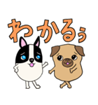 パグのパック (with テリーVer.)（個別スタンプ：29）
