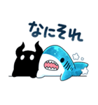 ホシクイとホシイロザメ（個別スタンプ：34）