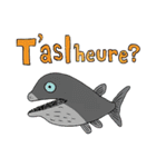 フランス語で海の怪しい生き物たち（個別スタンプ：5）