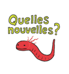 フランス語で海の怪しい生き物たち（個別スタンプ：19）