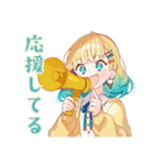 励ます使いやすい女の子セット♡（個別スタンプ：12）