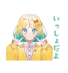 励ます使いやすい女の子セット♡（個別スタンプ：30）