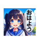 ツインテールコレクション（個別スタンプ：1）