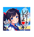 ツインテールコレクション（個別スタンプ：19）