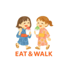 日本のくらし（夏祭り）（個別スタンプ：8）