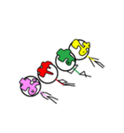 使える戦士 文字レンジャー（個別スタンプ：18）