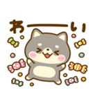 暑い夏に甘ーいスイーツ♡豆柴日和（個別スタンプ：6）