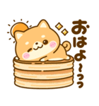 暑い夏に甘ーいスイーツ♡豆柴日和（個別スタンプ：21）