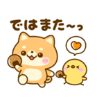 暑い夏に甘ーいスイーツ♡豆柴日和（個別スタンプ：30）