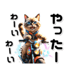 敬語♡バイク好き ねこ（個別スタンプ：26）