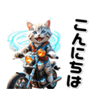 敬語♡バイク好き ねこ（個別スタンプ：29）