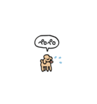 トイプードル(フキダシ)（個別スタンプ：16）