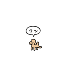トイプードル(フキダシ)（個別スタンプ：40）