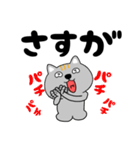 【デカ文字】ネコ三兄弟二郎30（個別スタンプ：17）