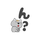 【デカ文字】ネコ三兄弟二郎30（個別スタンプ：30）