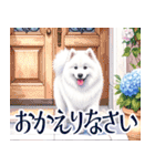 大人可愛い敬語サモエドスタンプ（個別スタンプ：5）
