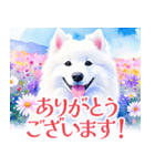 大人可愛い敬語サモエドスタンプ（個別スタンプ：9）