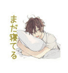 ゆるシャツ男子ののんびりおうち時間（個別スタンプ：13）