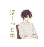 ゆるシャツ男子ののんびりおうち時間（個別スタンプ：36）