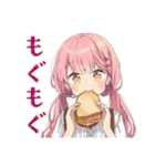 ふんわりかわいい女の子の毎日挨拶（個別スタンプ：31）