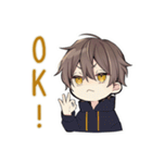 週末★ひきこもりちびパーカーくん（個別スタンプ：7）