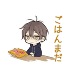 週末★ひきこもりちびパーカーくん（個別スタンプ：23）