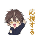 週末★ひきこもりちびパーカーくん（個別スタンプ：31）