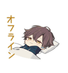 週末★ひきこもりちびパーカーくん（個別スタンプ：39）