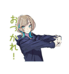 クールな女子の節約ごはん★（個別スタンプ：15）