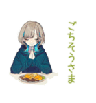 クールな女子の節約ごはん★（個別スタンプ：20）