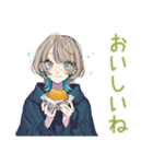 クールな女子の節約ごはん★（個別スタンプ：34）