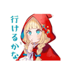 赤ずきんのメルヘン旅行記♡（個別スタンプ：19）