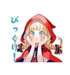 赤ずきんのメルヘン旅行記♡（個別スタンプ：24）