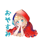 赤ずきんのメルヘン旅行記♡（個別スタンプ：39）