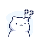 白猫さん！2（個別スタンプ：1）