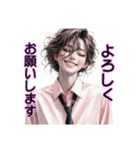 お洒落GIRL′S ②（個別スタンプ：1）