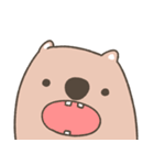 Wombrick 2 - 文字のない話す大きな目（個別スタンプ：34）