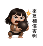 七月半❤️可愛い女鬼❤️89仔編（個別スタンプ：38）
