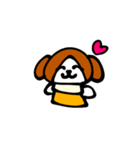 うちのぬいぐるみ わんこ（個別スタンプ：5）
