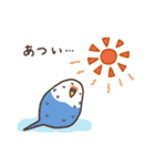 夏もインコといっしょ2（個別スタンプ：4）