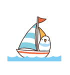夏もインコといっしょ2（個別スタンプ：34）
