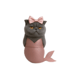 珍しい品種のマーメイドキャット （NT）（個別スタンプ：9）