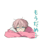 ゆめかわ男子★夏バテでダウン（個別スタンプ：5）