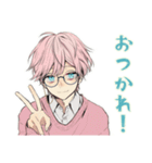 ゆめかわ男子★夏バテでダウン（個別スタンプ：22）